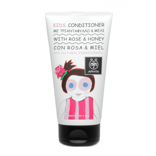 Apivita Kids Conditioner με Τριαντάφυλλο και Μέλι 150ml Apivita Kids Conditioner με Τριαντάφυλλο και Μέλι 150ml