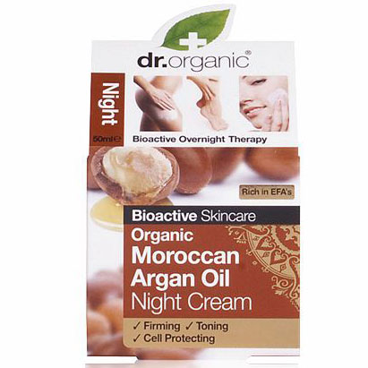 Doctor Organic Crème de Nuit à l'Huile d'Argan 50 ml