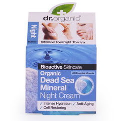 الكريم الليلي Doctor Organic Dead Sea Miner Night Cream 50ml