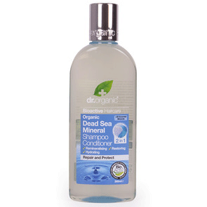 Dr.Organic Organic Dead Sea Mineral Shampoo & Conditioner 2 in 1, 265ml