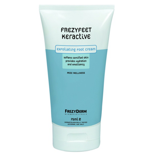 Frezyderm Frezyfeet Keractive Cream, Отшелушивающий крем для ног 75мл