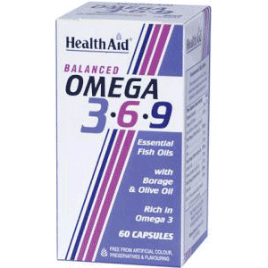 Health Aid HealthAid Ω 3 - 6 - 9 (1155mg) 60 Gélules
