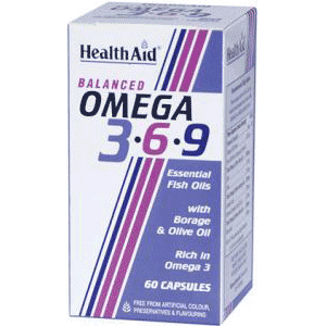 هيلث ايد Health Aid Ω 3 - 6 - 9 (1155 مجم) 60 كبسولة