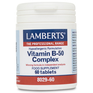 Lamberts Vitamin B-50 Complex Витамин В комплекс 60 таблетки