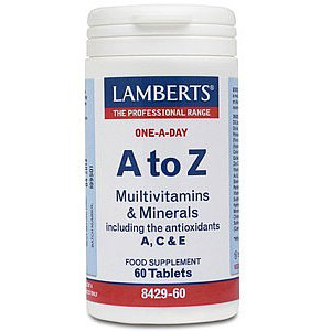 Lamberts A to Z Multivitamins Πολυβιταμίνη 60 Ταμπλέτες