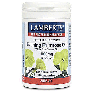 Lamberts Evening Primrose Oil with Starflower Oil 1000mg (Ωμέγα 6) 90 Κάψουλες