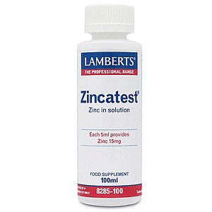 Lamberts Zincatest Solution de sulfate de zinc 100 ml