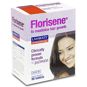 Lamberts Florisene For Woman Supplément Spécialisé dans la Chute de Cheveux Féminine 90 Comprimés