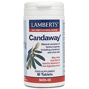 Lamberts Candaway Ισορροπία στο Πεπτικό Σύστημα 60 Tablets