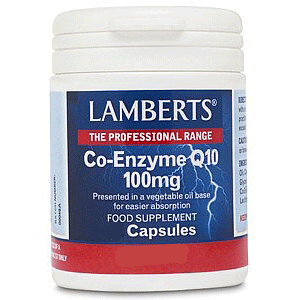 لامبيرتس Co-Enzyme Q10 - 100 مجم - 30 كبسولة