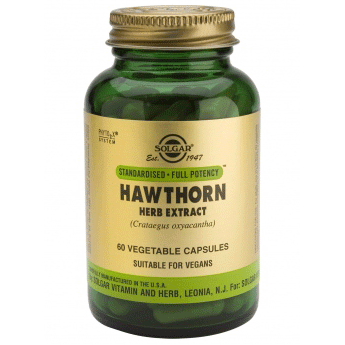 Solgar Hawthorne Herb Extract, 60 Capsule Vegetali