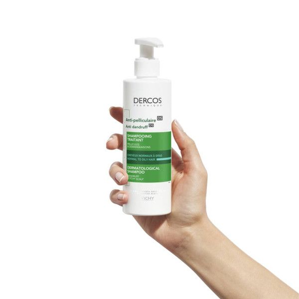 Vichy Dercos Anti-dandruff, Σαμπουάν κατά της πιτυρίδας για Κανονικά & Λιπαρά μαλλιά 390ml