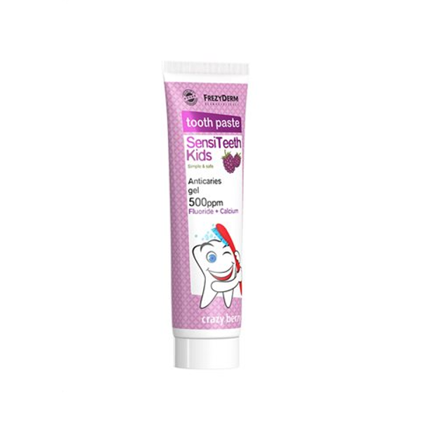 Frezyderm SensiTeeth Kids Toothpaste 500ppm Παιδική Οδοντόπαστα Κατά της Τερηδόνας, 50ml