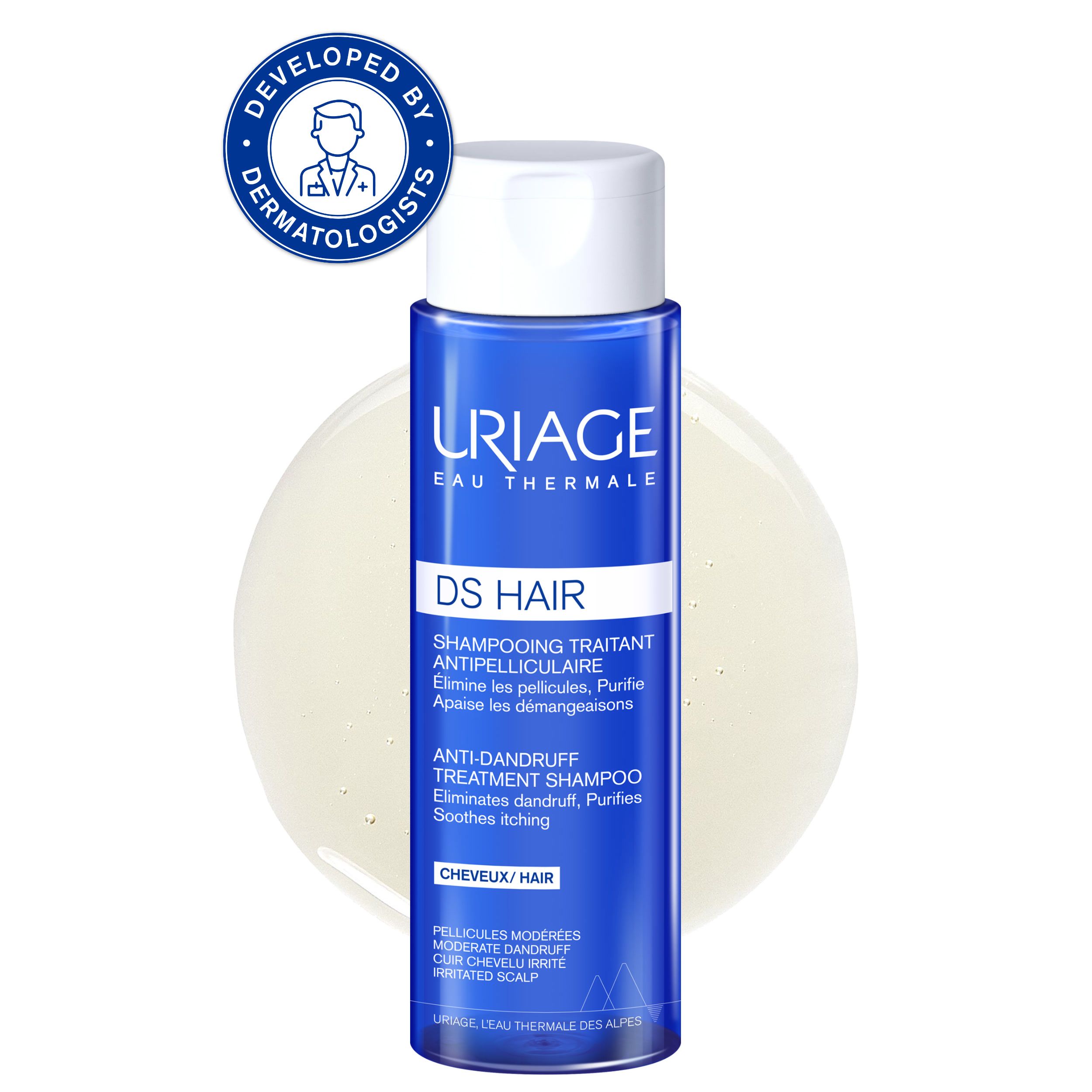 Uriage DS Hair Anti-Dandruff Treatment Shampoo, Αντιπυτιριδικό Σαμπουάν 200ml