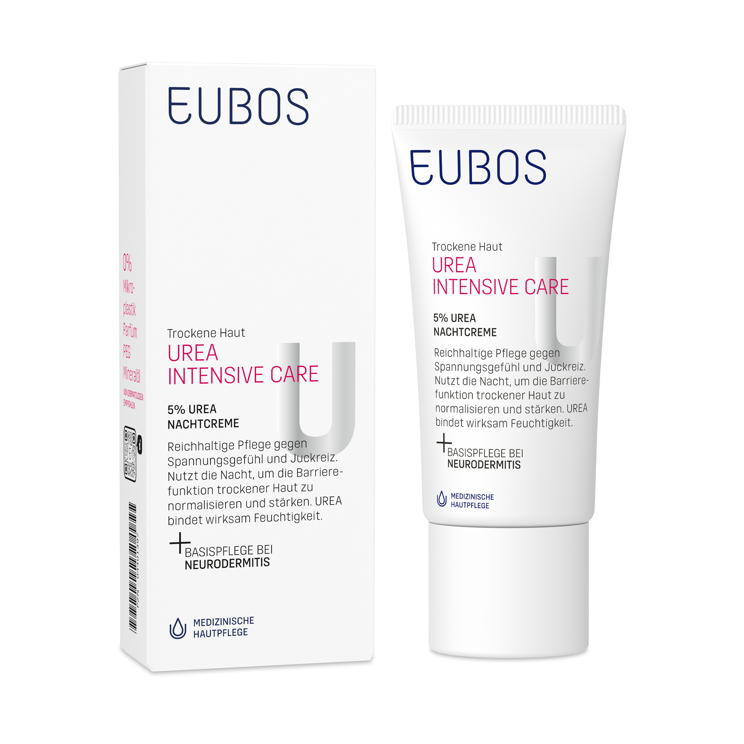 Eubos Face Cream Urea 5%, Ενυδατική Κρέμα Προσώπου 50ml