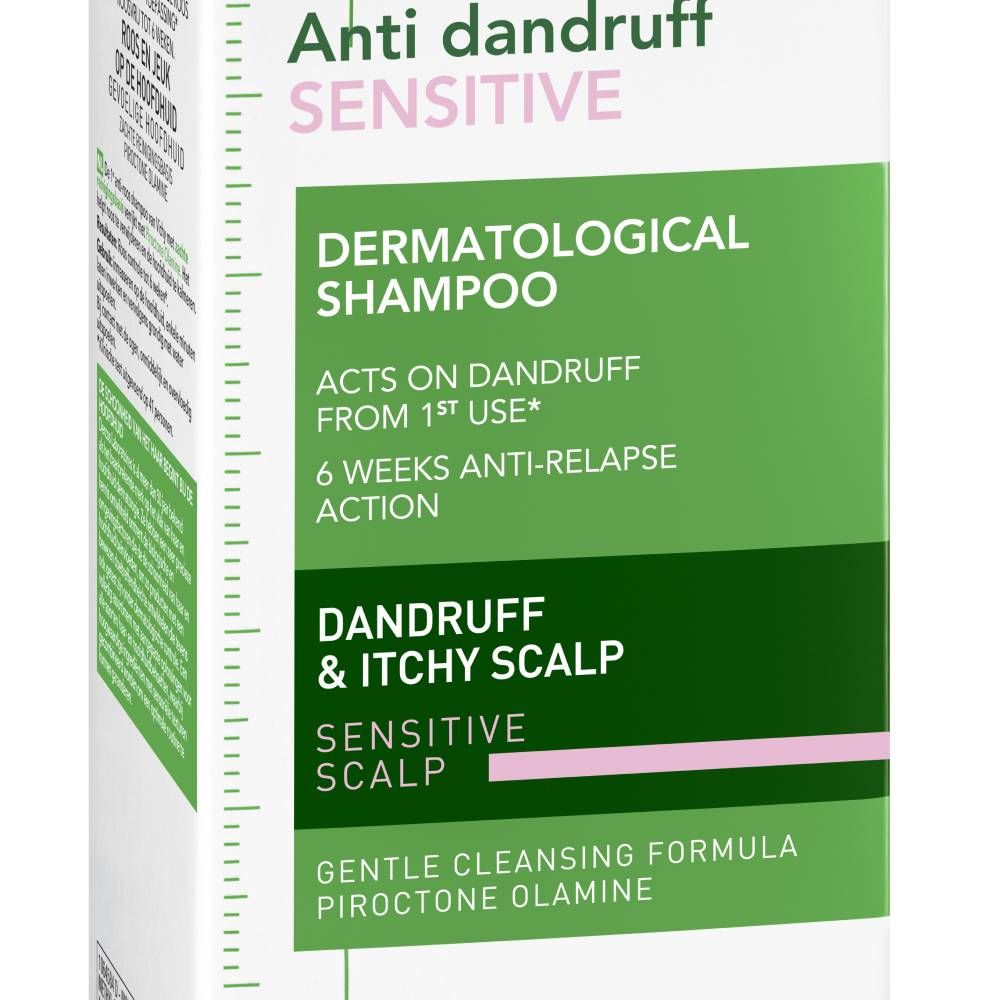 Vichy Dercos Ant-dandruff SENSITIVE Σαμπουάν κατά της Ξηροδερμίας, της Πιτυρίδας και του Κνησμού για Ευαίσθητο Τριχωτό 200ml