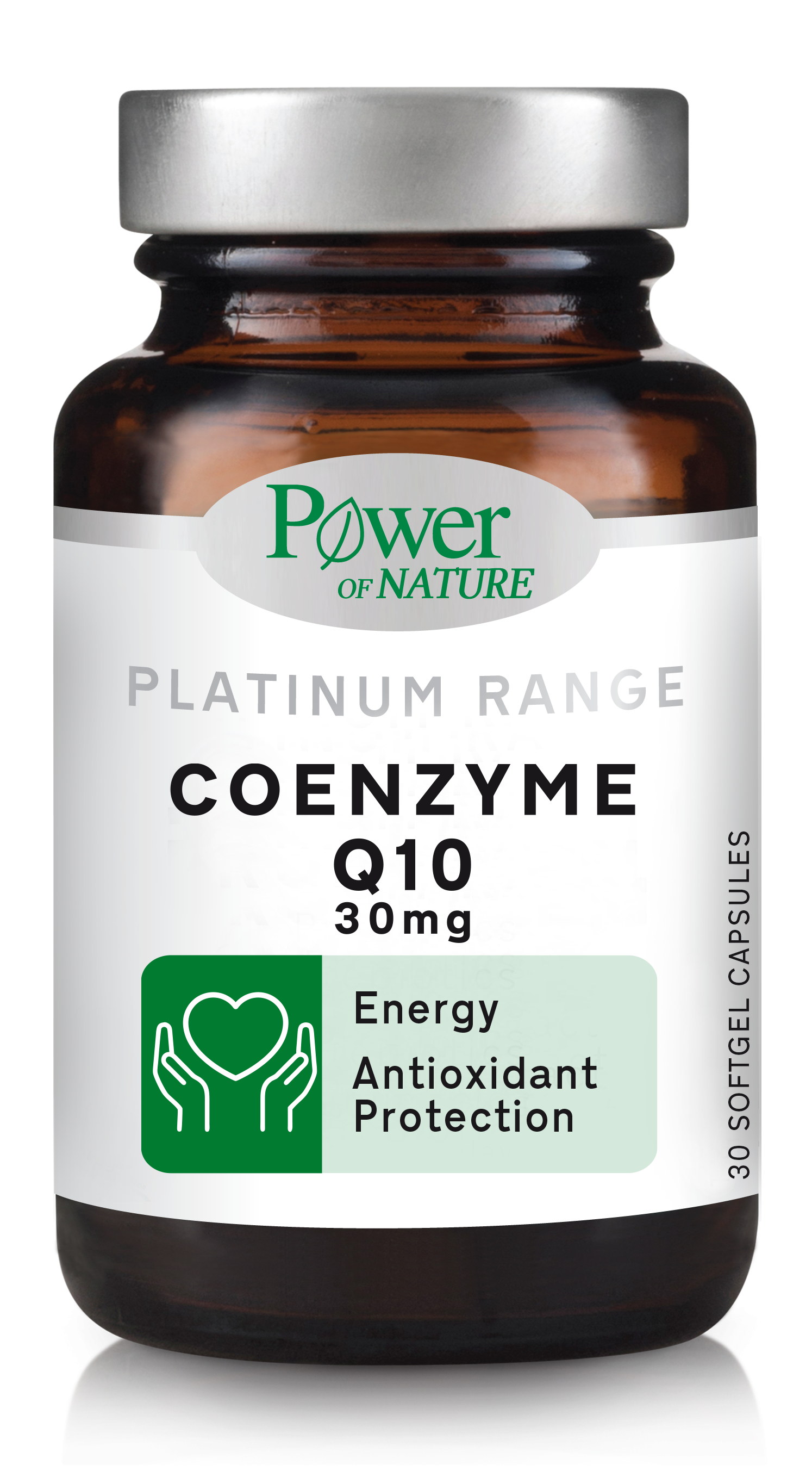 Power Health Classics Platinum Coenzyme Q10 30mg για την Παραγωγή Ενέργειας, 30 Κάψουλες