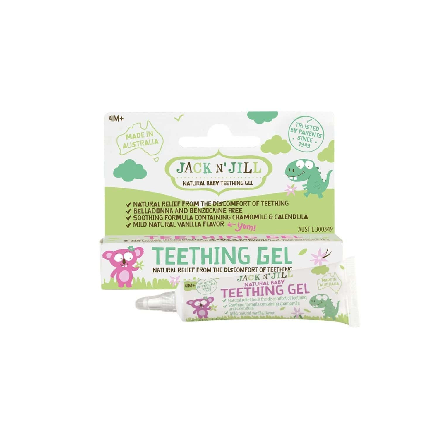 Jack N' Jill Baby Gum & Tooth Gel, Τζελ Οδοντοφυΐας για ούλα και νεογιλά δοντάκια 15g