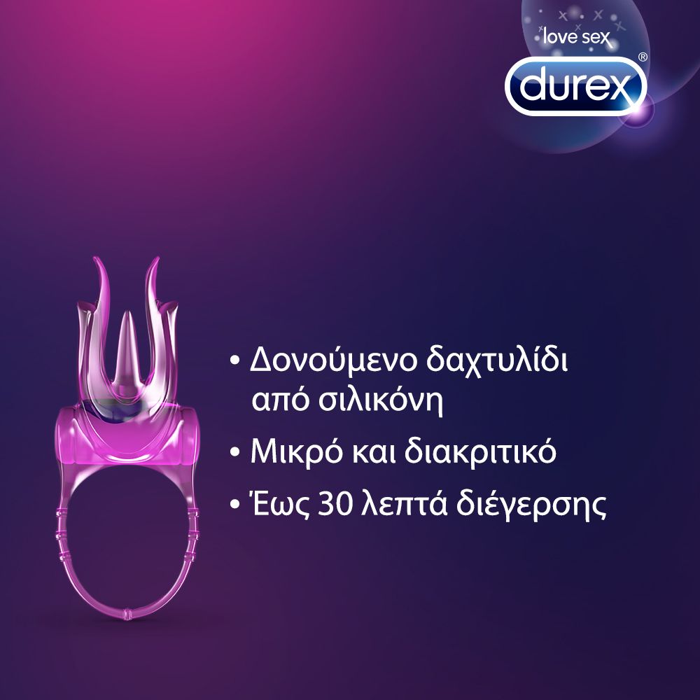 Durex Devil Ring Δαχτυλίδι Δονήσεων 1τμχ