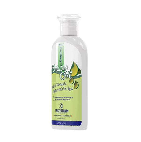 Frezyderm Baby Oil - Λάδι με Χαμομήλι + Μαλακούς Εστέρες 200 ml