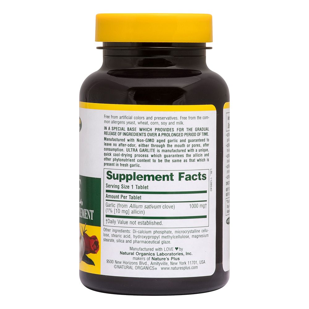 Natures Plus Ultra Garlite 90 tabs