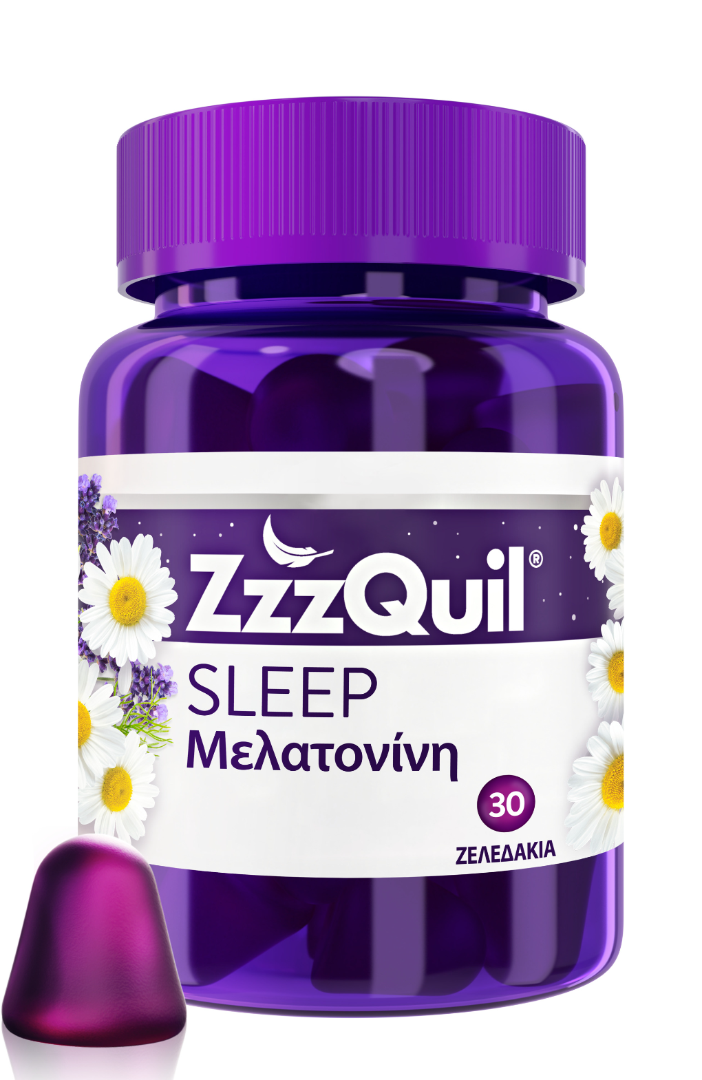 ZzzQuil Sleep Συμπλήρωμα Διατροφής με Μελατονίνη, 30 ζελεδάκια