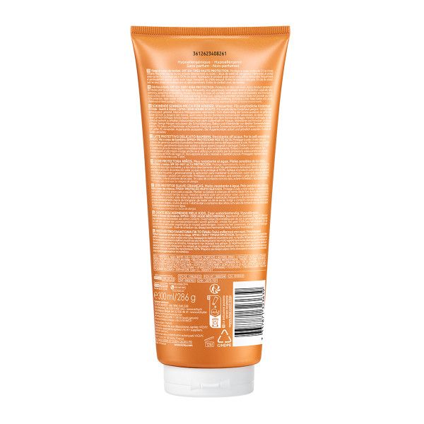Vichy Capital Soleil Children'S Milk SPF50+ Αντηλιακό Γαλάκτωμα για Παιδικές Επιδερμίδες Για Πρόσωπο & Σώμα 300ml