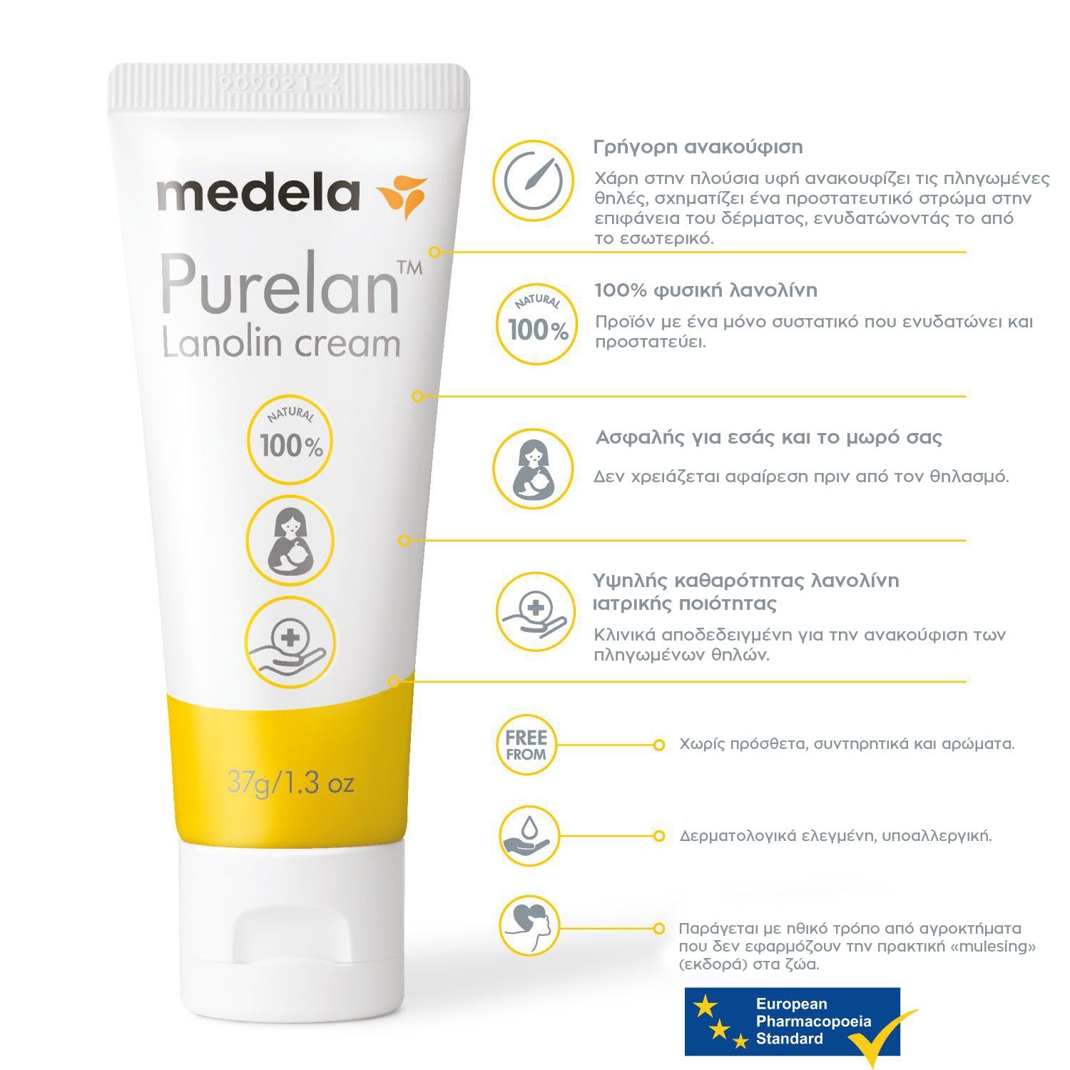 Medela Purelan Lanolin Cream 37gr