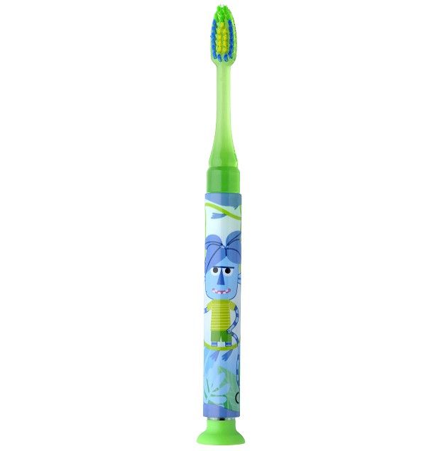 GUM Junior Master Light-Up Soft (903), Παιδική Οδοντόβουρτσα με Φωτεινή Ένδειξη Πράσινη 1τμχ