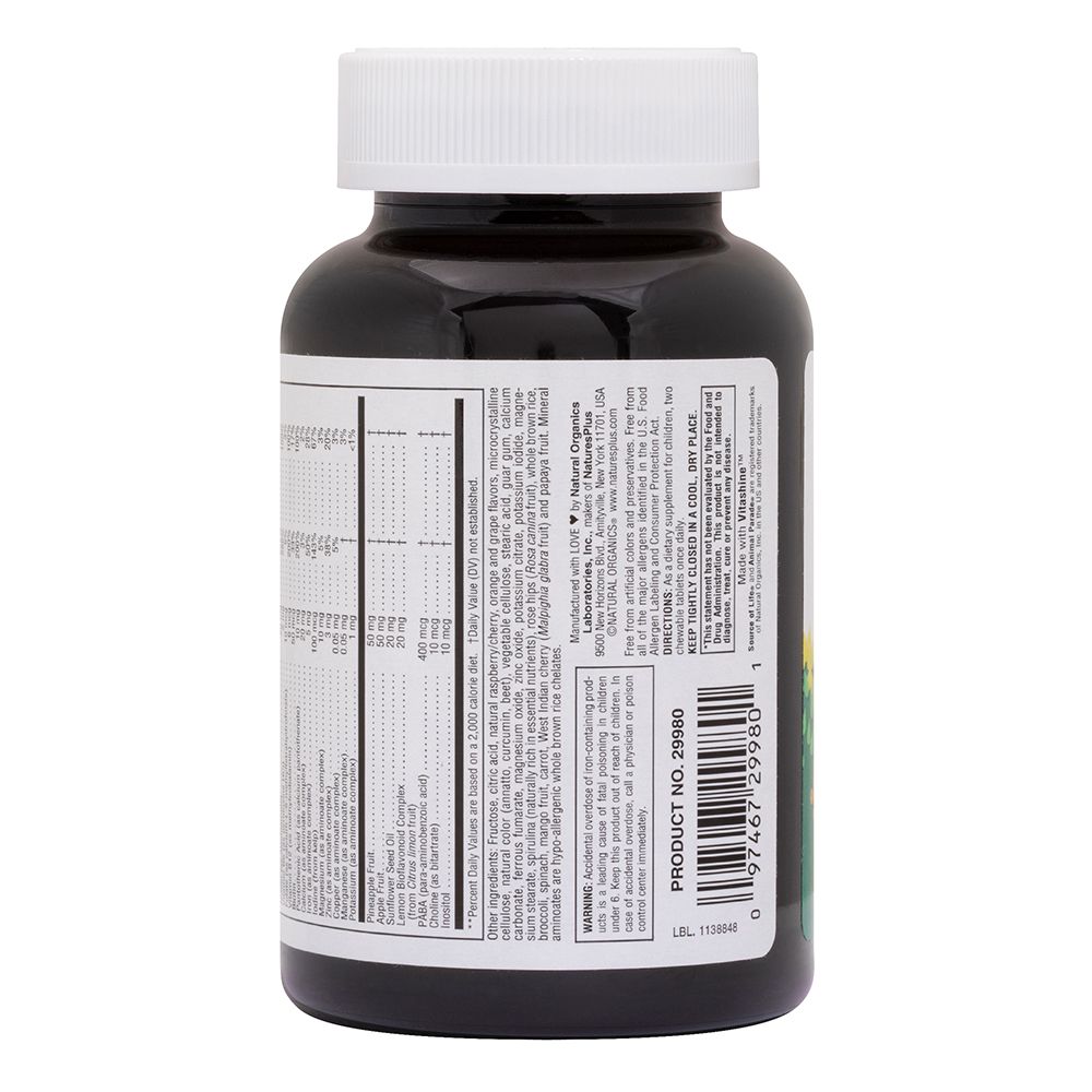 Natures Plus Animal Parade Assorted 90tabs