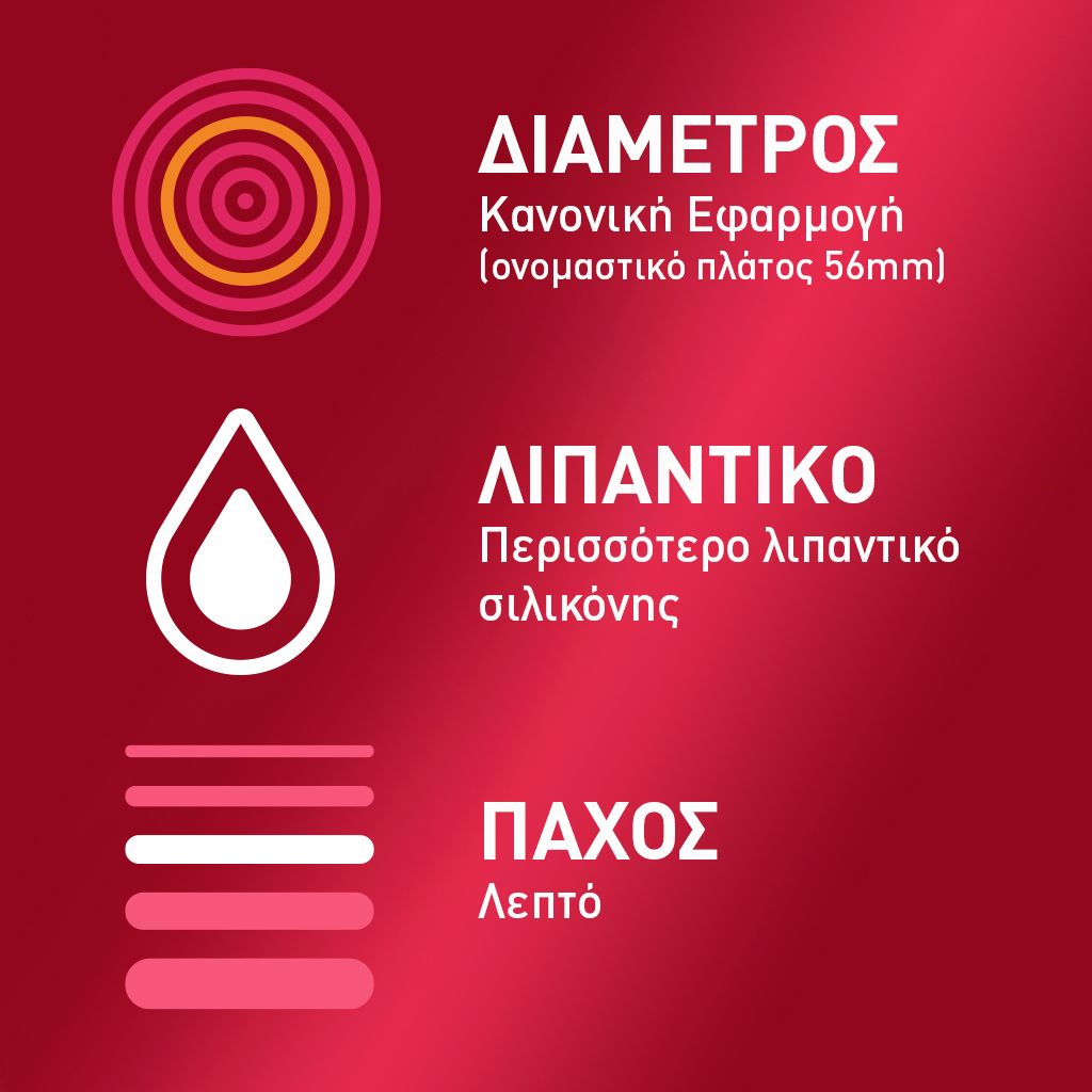 Durex Sensitive Extra Lube Προφυλακτικά με Κανονική Εφαρμογή 6τμχ