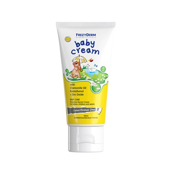 Frezyderm Baby Cream - Αδιάβροχη Προστατευτική Βρεφική Κρέμα 50ml