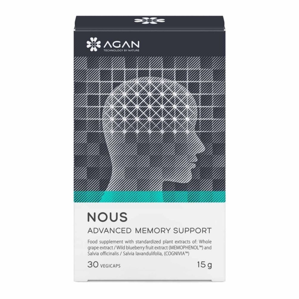 Agan Nous Advanced Memory Support, 30 Vegicaps
