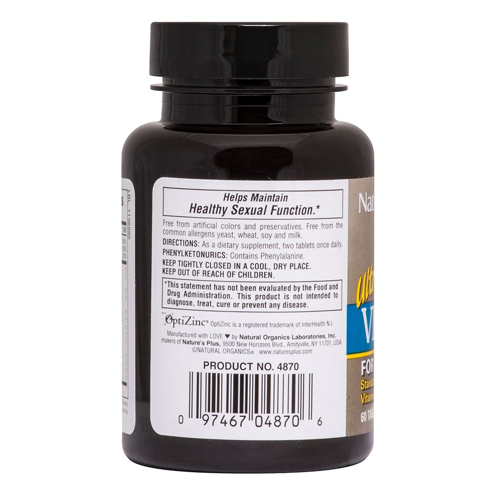 Natures Plus Ultra Viril-Actin For Men Only 60 tabs