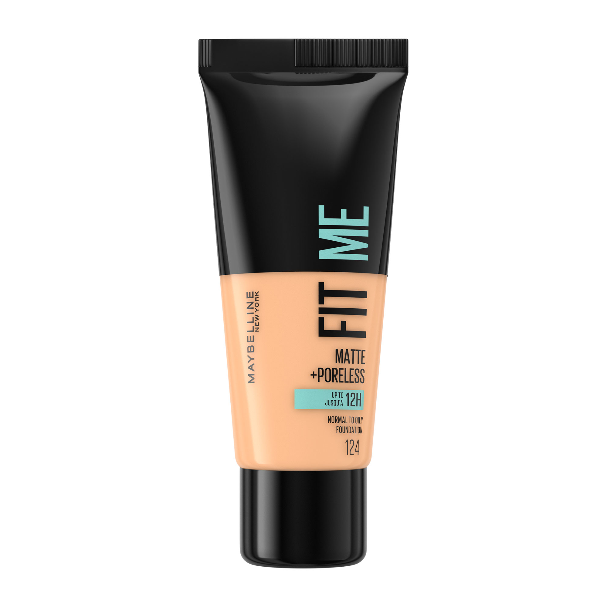 Maybelline Fit Me Matte + Poreless Foundation 124 Soft Sand 30ml