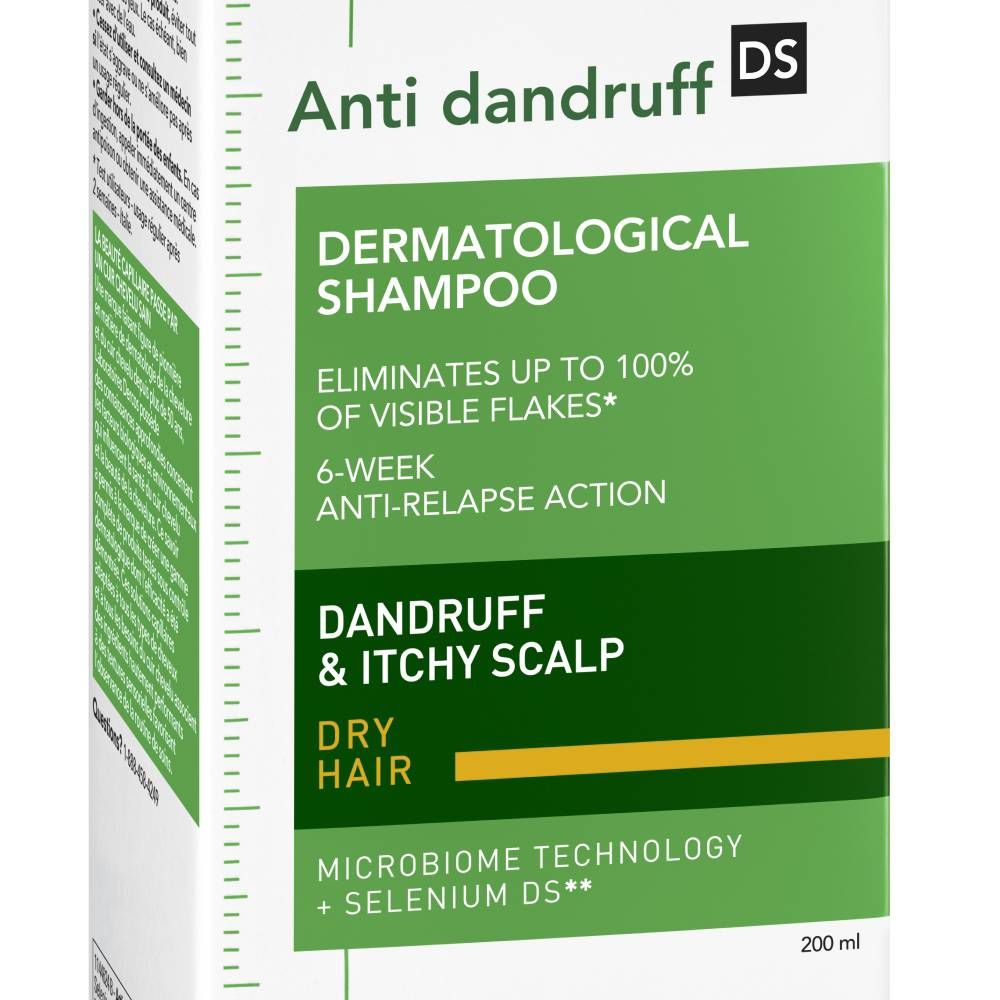 Vichy DERCOS Anti-dandruff DS, Σαμπουάν κατά της πιτυρίδας για Ξηρά μαλλιά 200ml
