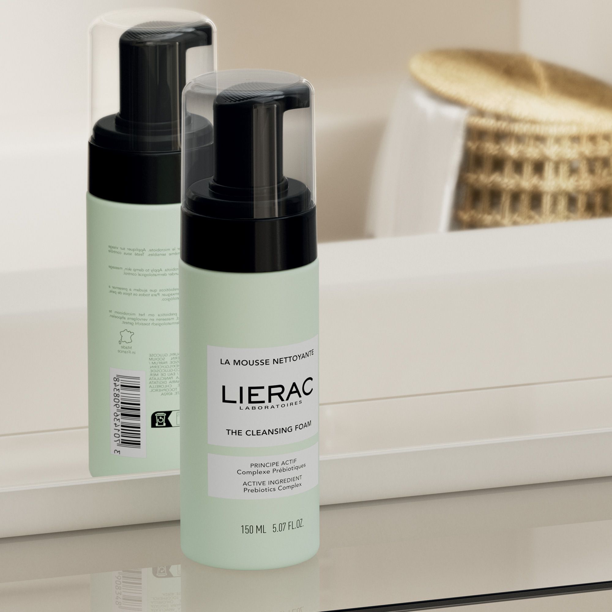 Lierac The Cleansing Foam Prebiotics Complex 150ml
