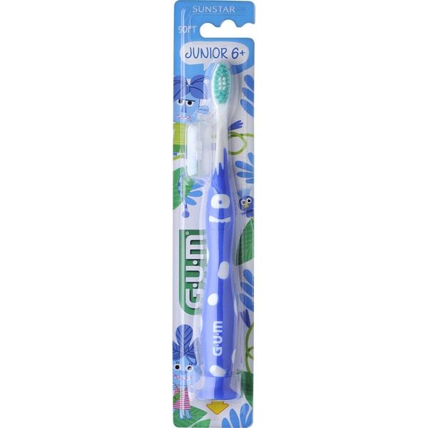 GUM Junior Monster Toothbrush Soft (902) Παιδική Οδοντόβουρτσα 7-9 Ετών 1Τμχ
