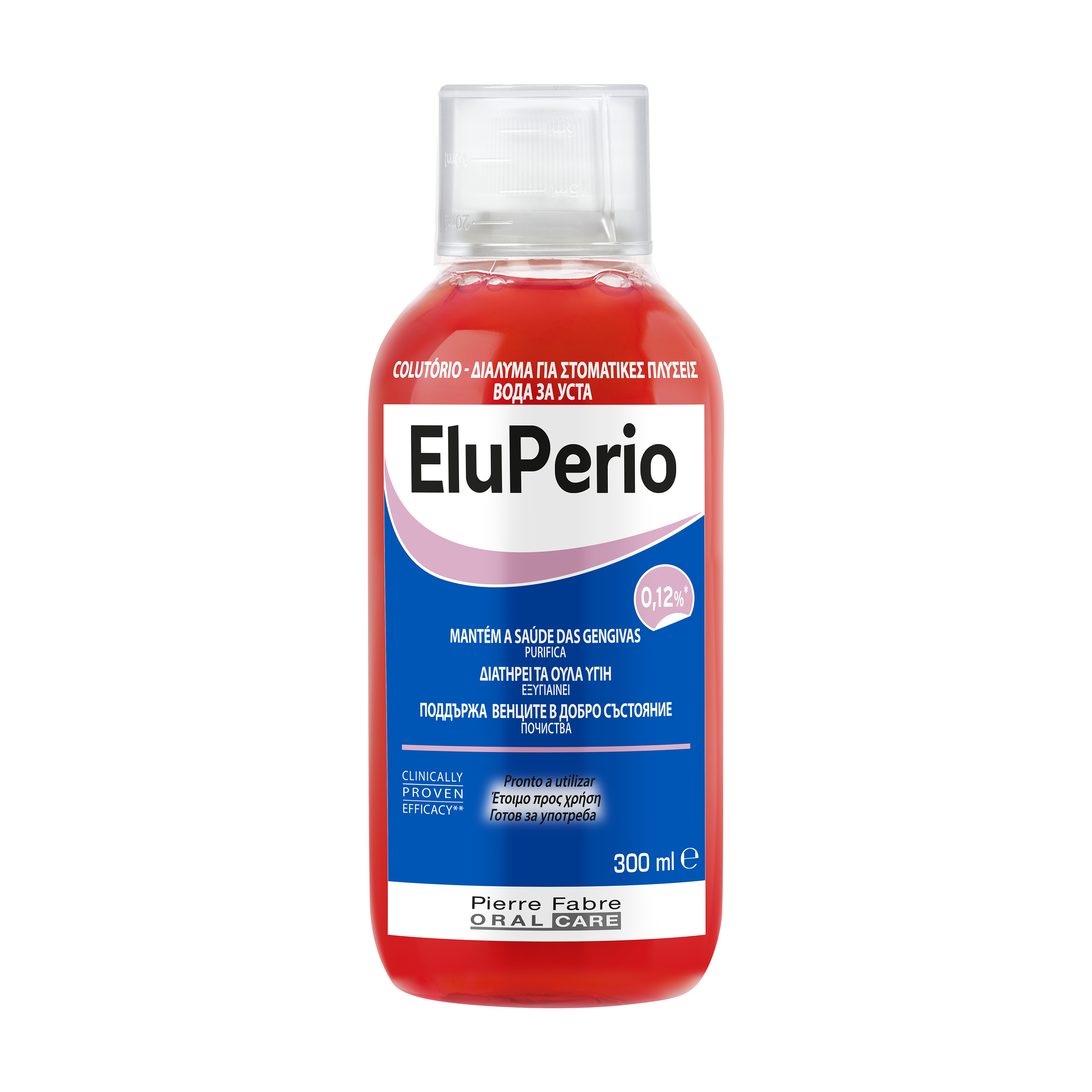 Eludril Perio Eluperio, Στοματικό Διάλυμα Χλωρεξιδίνης 0,12%, 300ml