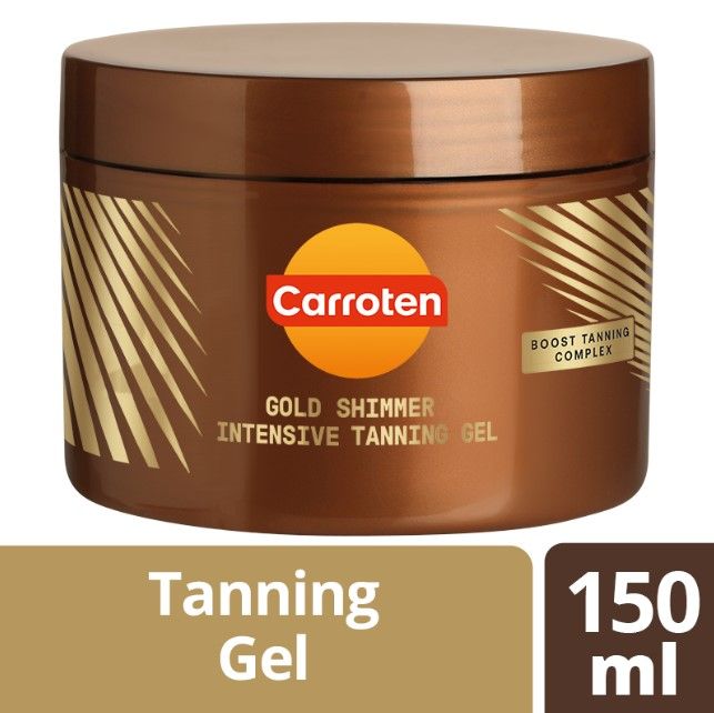 Carroten Gold Shimmer Tanning Gel 150ml