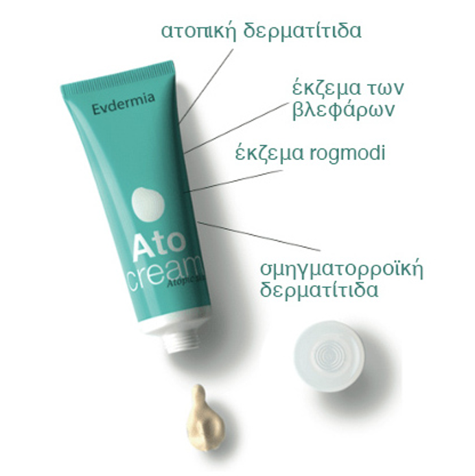 Evdermia Ato Cream Atopic Skin, Ενυδατική Κρέμα για την Ατοπική Δερματίτιδα 50ml