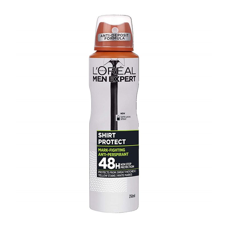 L'Oreal Men Expert Shirt Protect 48h Ανδρικό Αποσμητικό Spray 50ml