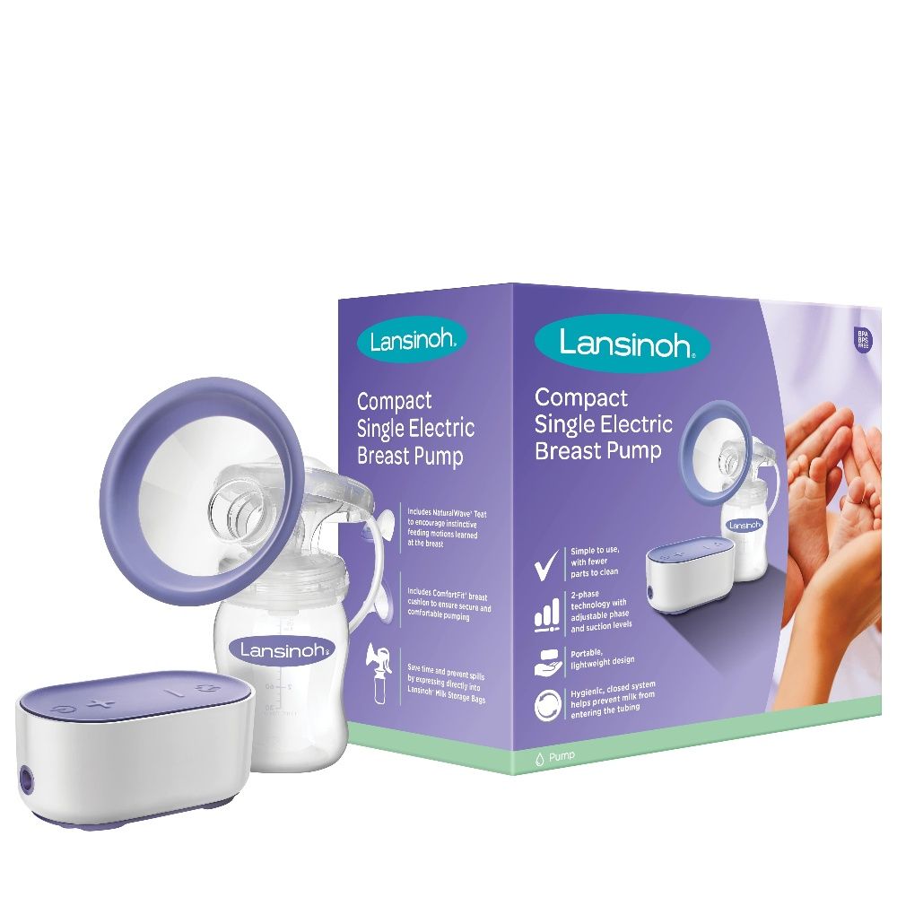 Lansinoh Compact Single Electric Breast Pump Ηλεκτρικό Θήλαστρο 1τμχ