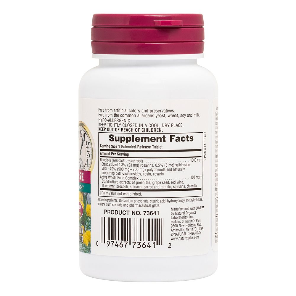 Natures Plus Rhodiola Extended Release 30 tabs
