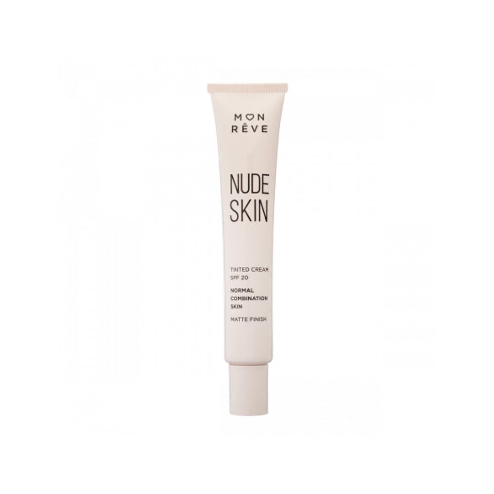 Mon Reve Tinted Cream SPF20 Nude Skin Combination Normal 30ml
