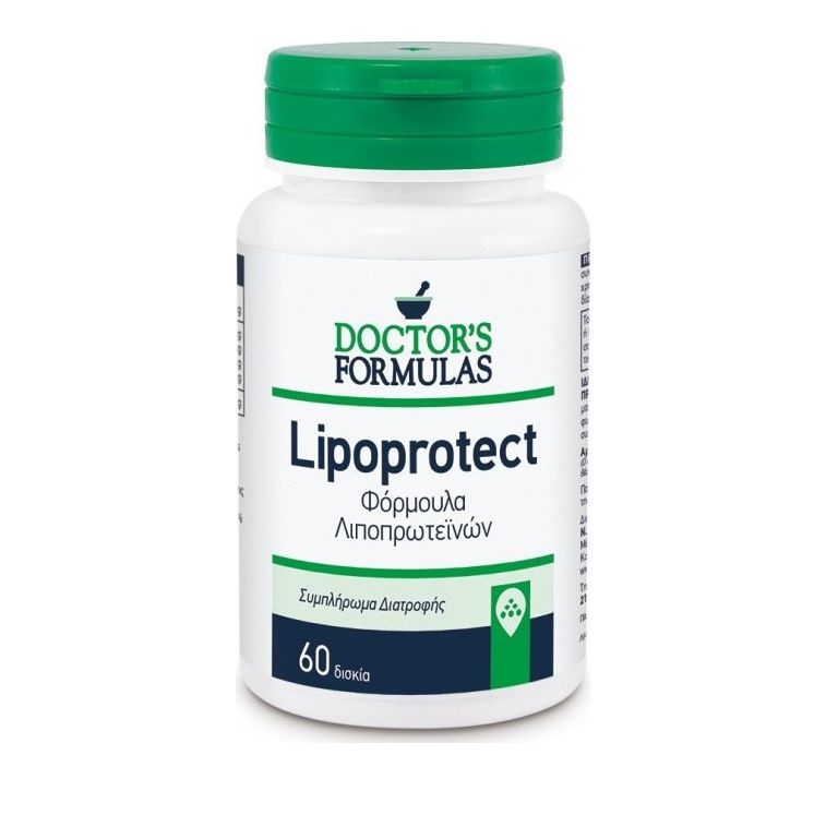 Doctor's Formulas Lipoprotect Φόρμουλα Λιποπρωτεινών, 60 Δισκία
