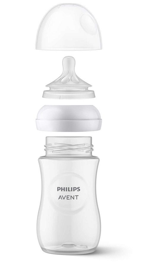 Philips Avent Θηλή Μαλακής Σιλικόνης Natural Response 0m+ SCY962/02 2τμχ