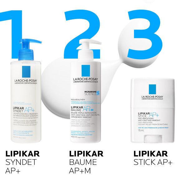 La Roche Posay Lipikar Syndet ΑP+, Κρέμα Καθαρισμού Για Το Πολύ Ξηρό Δέρμα με Τάση Ατοπίας 400ml
