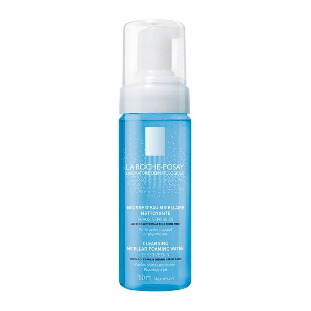 La Roche Posay Eau Moussante Physiologique, Αφρώδες Νερό Ντεμακιγιάζ 150ml