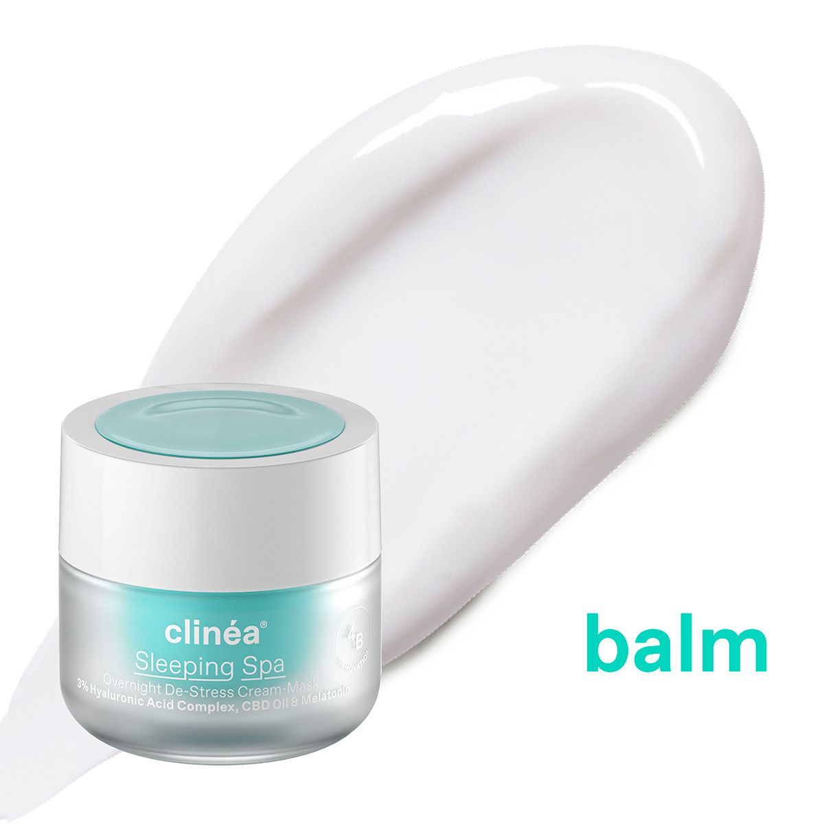 Clinéa Sleeping Spa Κρέμα-Μάσκα De-Stress Nυκτός 50ml